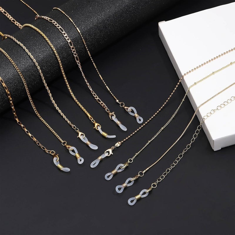 NEWITIN 11 Pieces Eyeglass Chains for Women Sunglasses Strap Holders Sunglasses Mask Necklace Lanyard for Women Men - Image 4